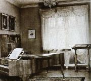 schumann s study at his home in zwickau johan